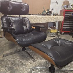 Original Vintage Eames Style Lounge Chair Plycraft X