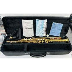 Yamaha YSS-475 Soprano Saxophone Sax Pristine Condition
