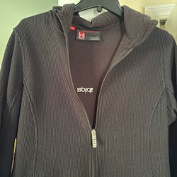 Women’s extra large, black spider jacket