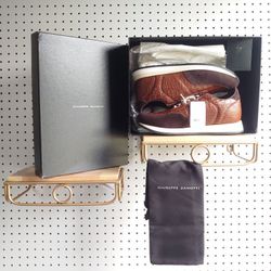 Giuseppe Zanotti Croc-Embossed Leather & Suede Sneakers Shoes