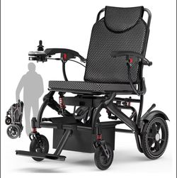 36LB Lightweight Foldable Electric Wheelchairs for Adults,350LB