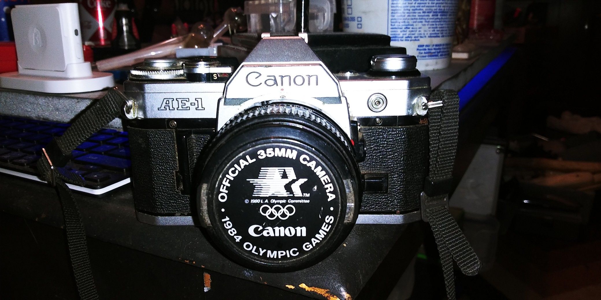 Canon AE-1 Program 35mm (Silver) (Camera) (Vintage) (Film)