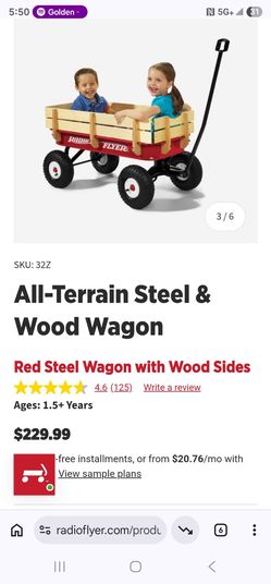 Red wagon