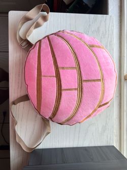 Pink Concha Back Pack