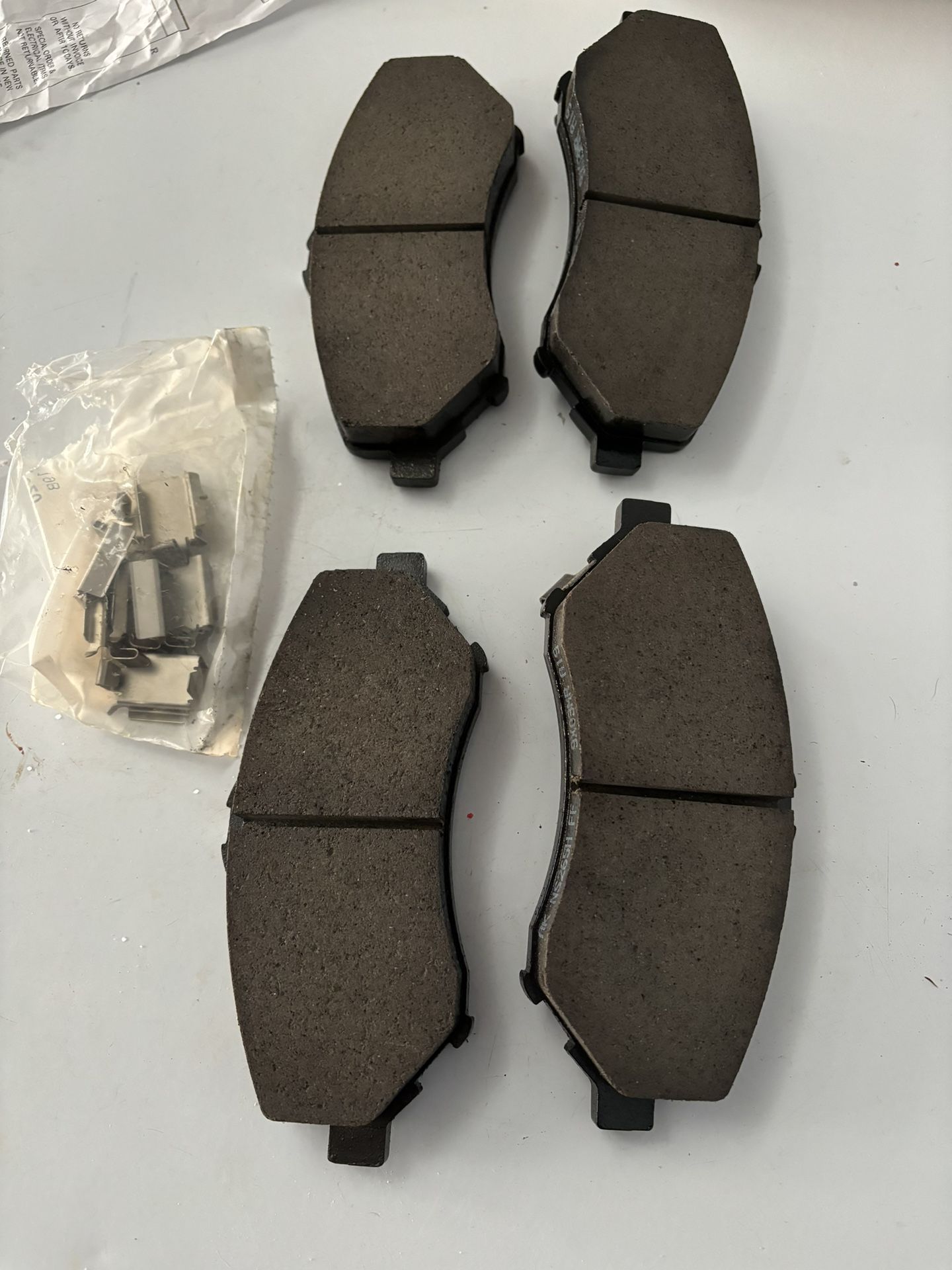 2017 Jeep Wrangler Front Brake Pads