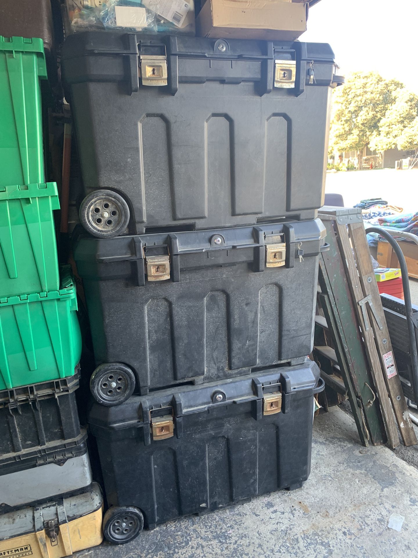 Big Heavy Tool Box’s With Wheels And Locks Not Cheap
