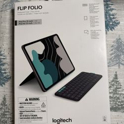 LOGITECH FLIP FOLIO KEYBOARD CASE iPAD PRO 13”