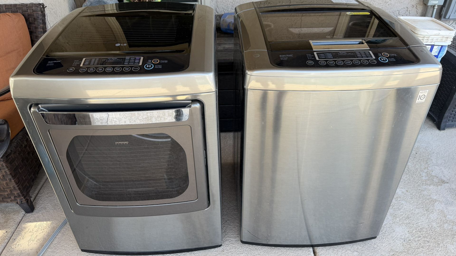 LG Washer And Dryer
