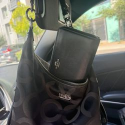 Coach hobo Bag $ Wallet 