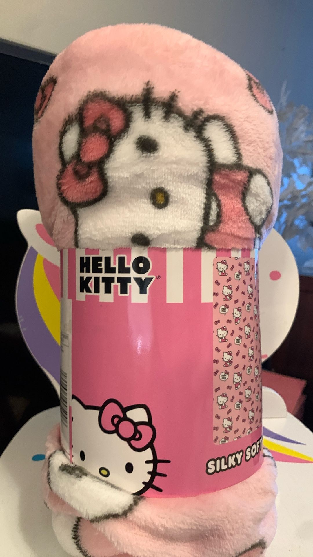 Sanrio Hello Kitty Silky Soft Throw 46IN. X 60IN.