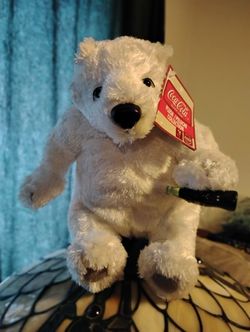 Coca Cola Plush Polar Bear! 1993 Collectible! New! 