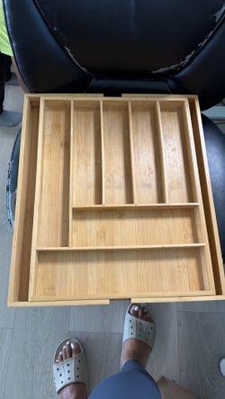 Bamboo Cutlery holder