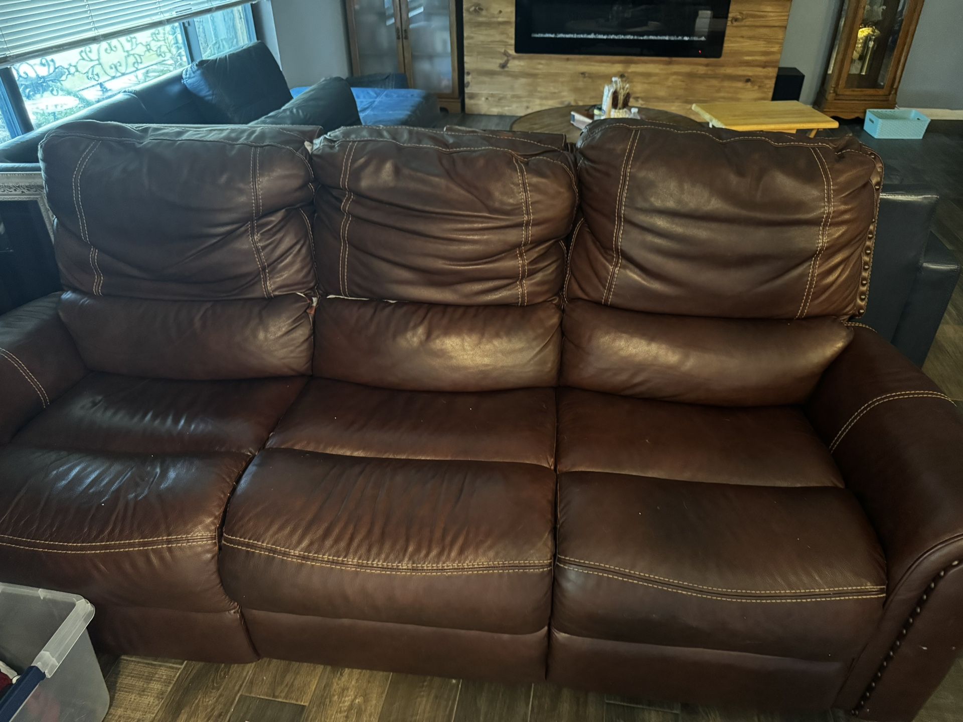 Couch With Double Recliners