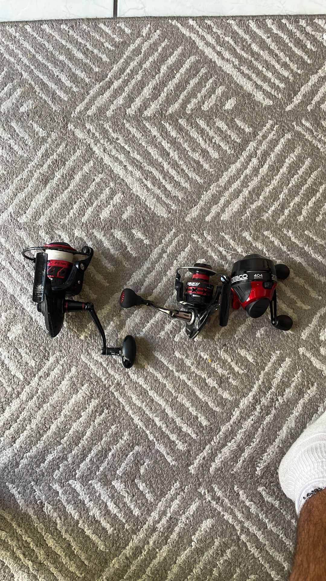 Fishing Reel Combo Come With All 3 Penn Reel