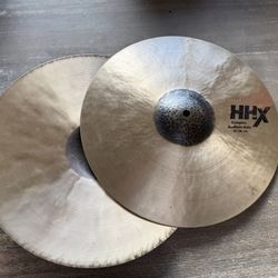Used Sabian 14 inch HHX Hi-hat Cymbals