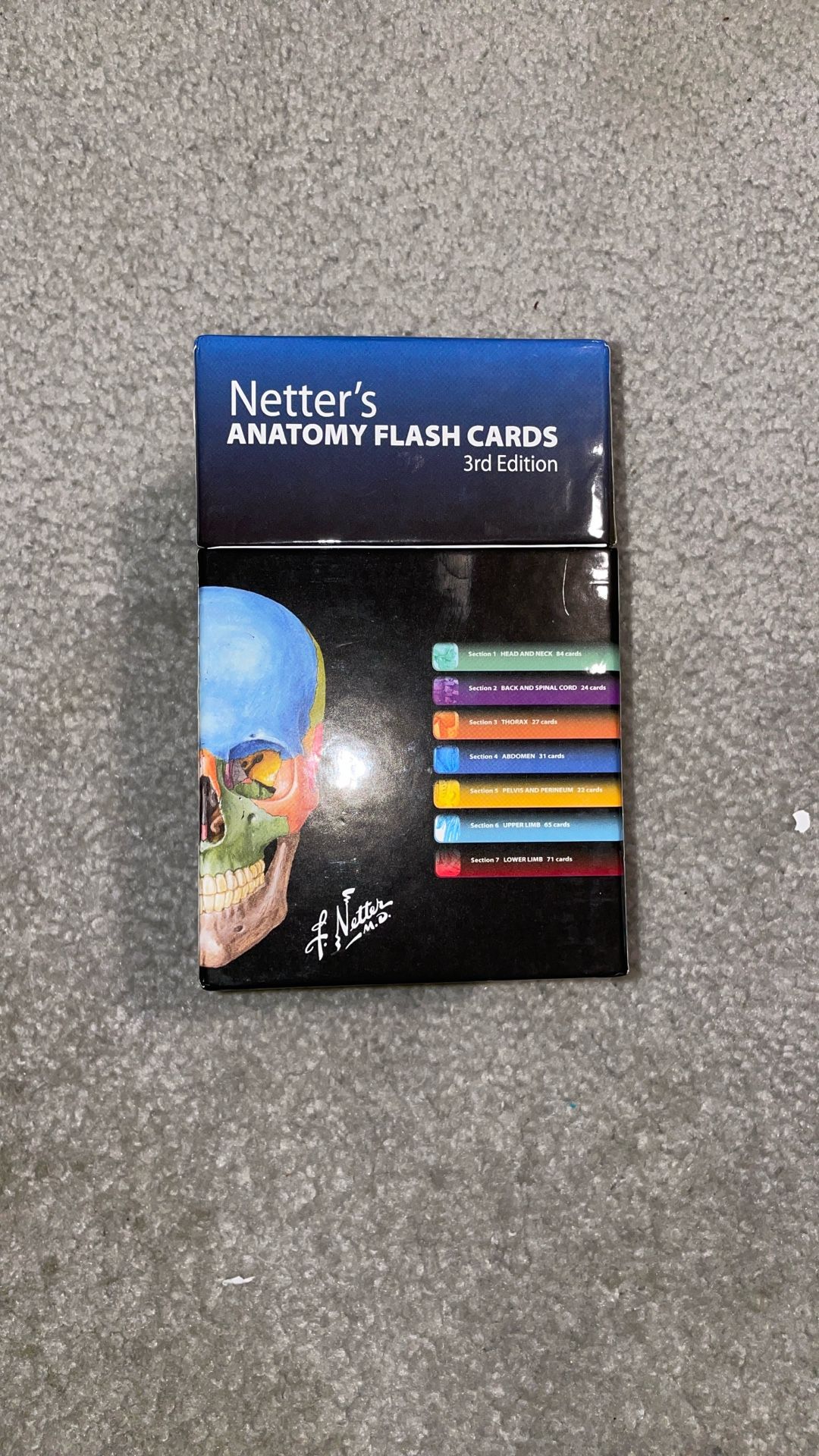 Netter’s Anatomy Flash Cards, 3rd Edition