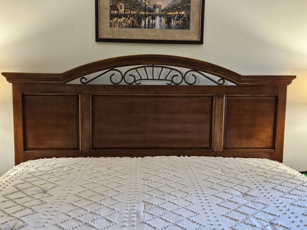 King Size Headboard And Mirror