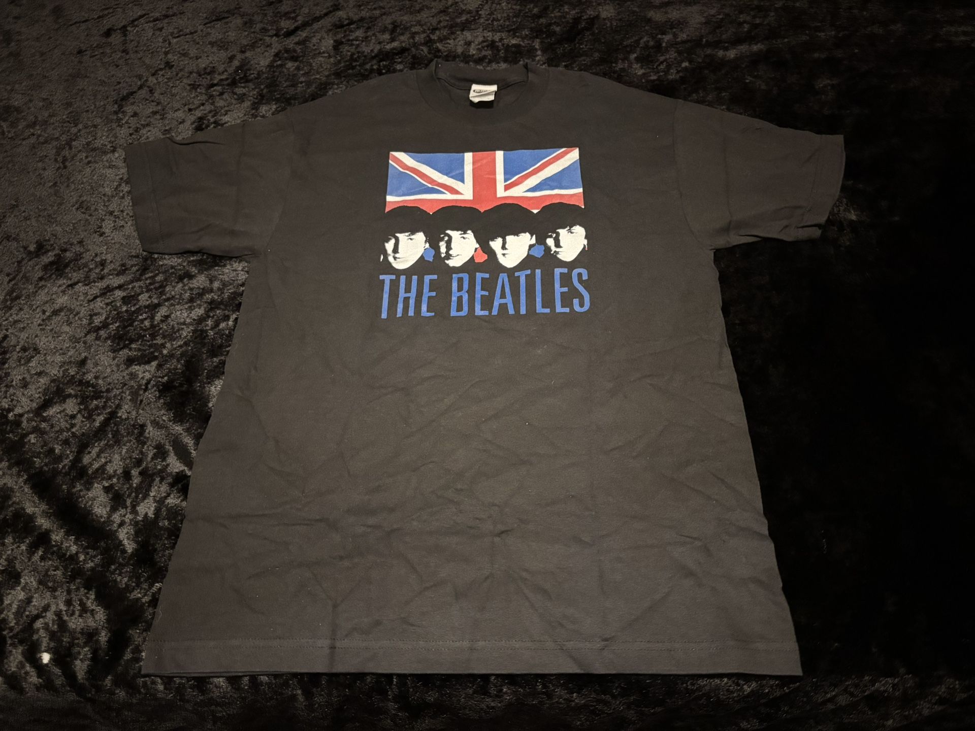 Mens Large Vintage Y2K 2007 The Beatles Band Tshirt