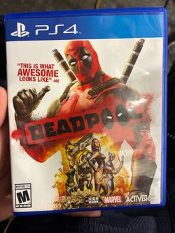 Rare Deadpool PS4 Game