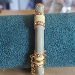 Vintage J. Crew Bracelet With Chained Clasp
