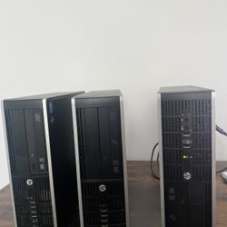 HP Compaq Elite 8200 SFF Desktop Quad Core i5-2400 3.10 GHz 4 GB DDR3 RAM 