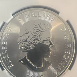 2016 Canada 1 oz Silver Predator Series “Cougar” coin: