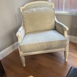 Queen Ann Restoration Hardware Style chair 