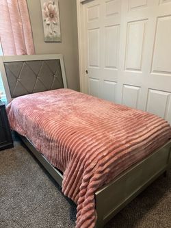 Twin Bed Frame w/ Box Spring