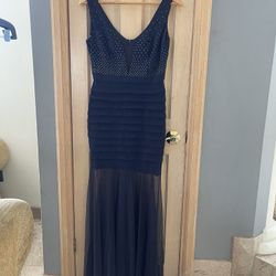 Blue dress