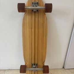 34.5” Long Board Skate Board Luxe Trucks