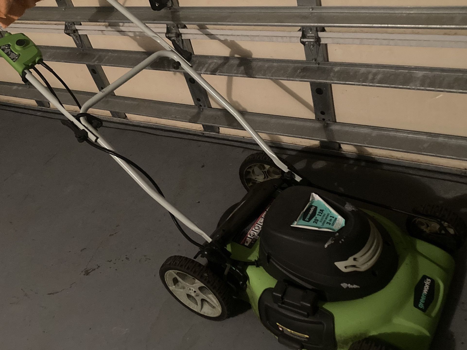 Used electric mower 