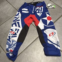 O’Neal dirt biking outfit