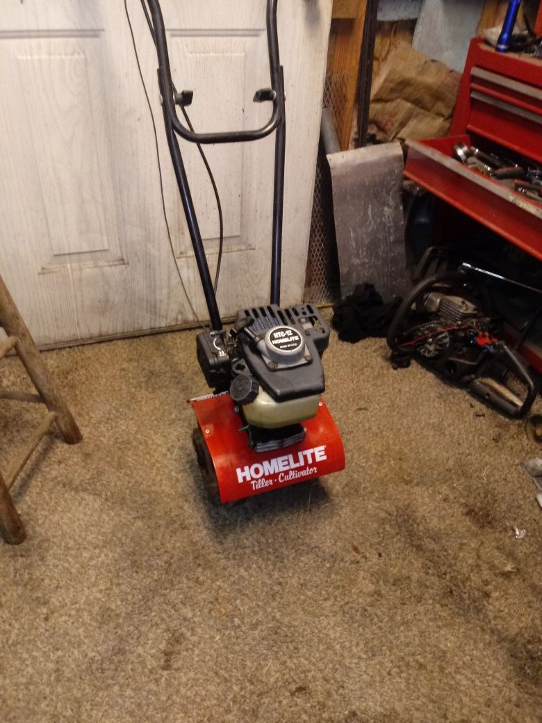 Homelite HTC-12 tiller cultivator