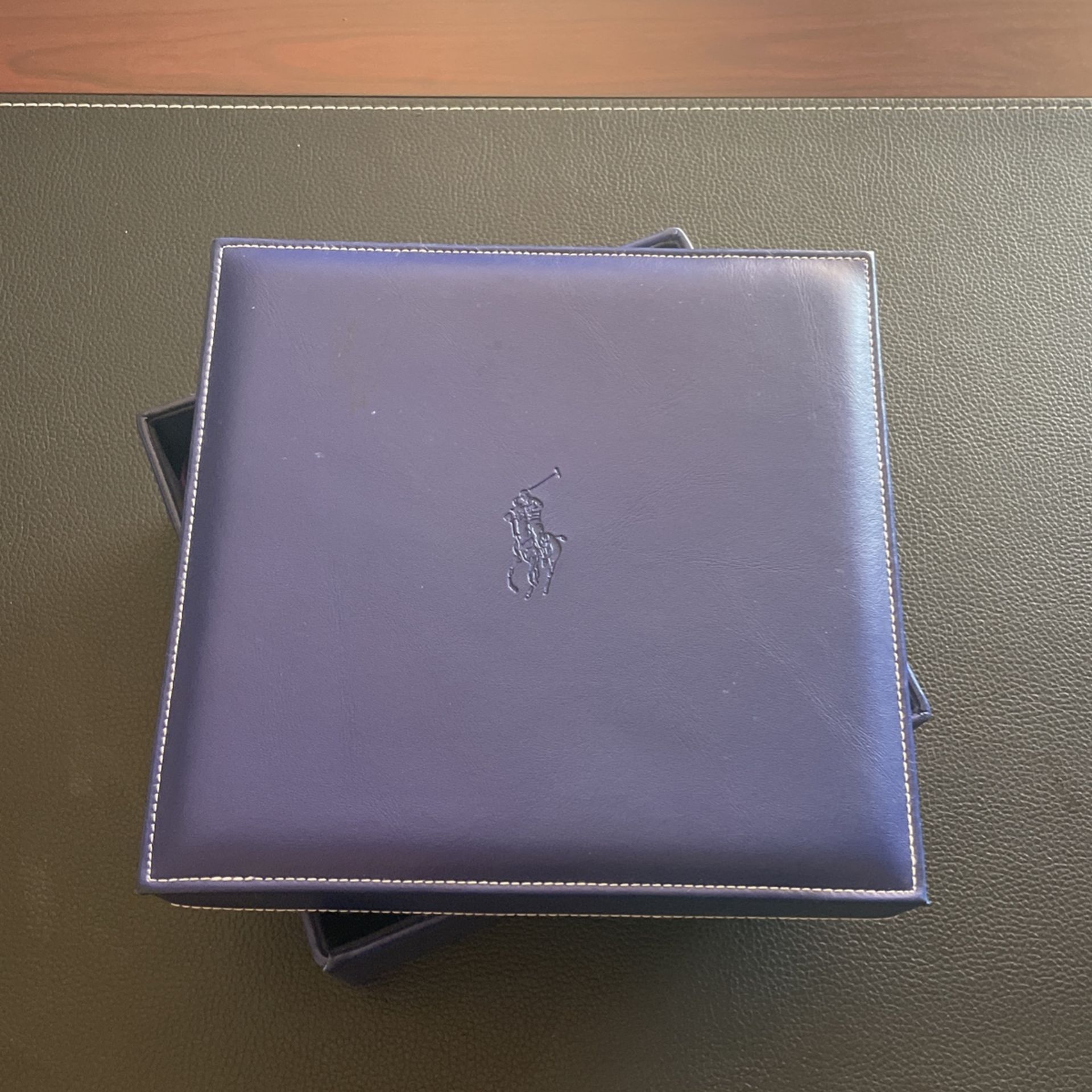 Ralph Lauren Leather Jewelry Box
