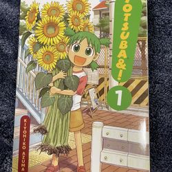 MANGA: Yotsuba&! Vols 1-15 Complete Set by Kiyohiko Azuma — Excellent Condition