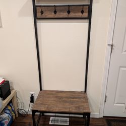 Coat and Shoe Rack