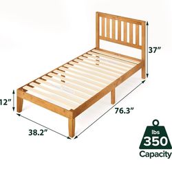 Twin bed fram