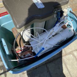 hydroponics pump and filteration system