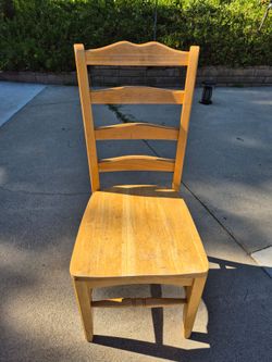 Wooden chair