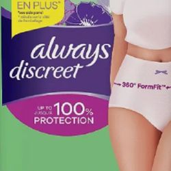 Always Discreet Underwear Lg