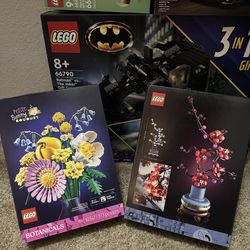 Lego Flower Sunny Bouquet and Plum Blossom Lego Set