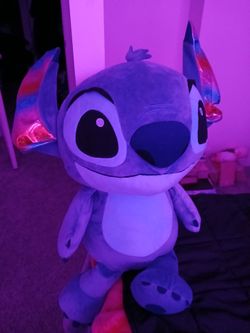 Stich stuffies rainbow ears