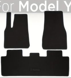 Tesla Model Y Original felt floor mats