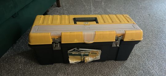 Stanley 24" Plastic Tool Box