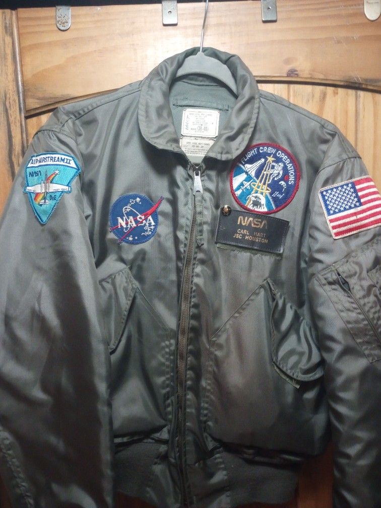 Vintage Military Flight Jacket.