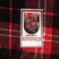 1989 Hoops Scottie Pippen PSA 8