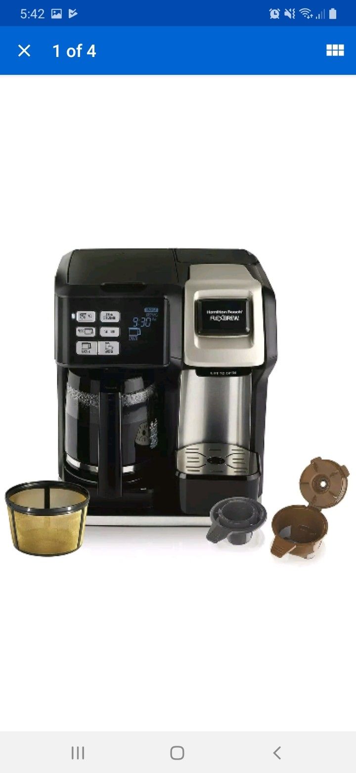 Hamilton Beach 49950C Programmable FlexBrew Coffee Maker