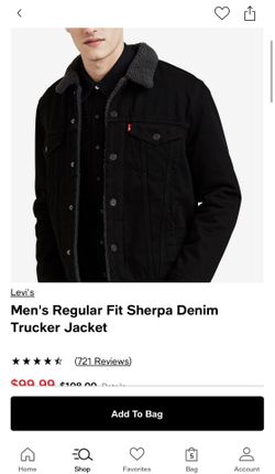 Levi's hot sale duvall sherpa