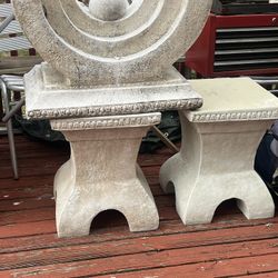 Stone Glass Top Coffee And End Tables