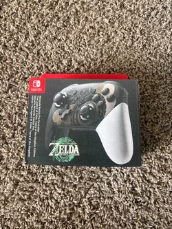 Zelda Tears of the Kingdom Nintendo Switch Pro Controller – New Open Box